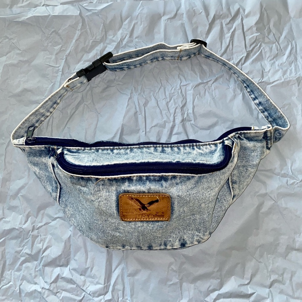 Denim Belt bag